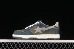 A Bathing Ape Bape SK8 Sta Navy Khaki Grey 1.jpg