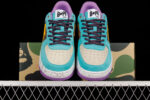 A Bathing Ape Bape Sta Teal Brown Yellow Suede 5.jpg