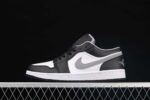 Air Jordan 1 Low Black White Grey 1