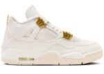 Air Jordan 4 Retro Metallic Gold Womens