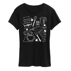 Baker Chef Baking Tool Art Shirt Gifts for Women.jpg