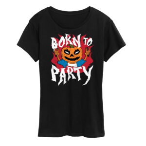 Born To Party Halloween Shirt Gifts for Women.jpg