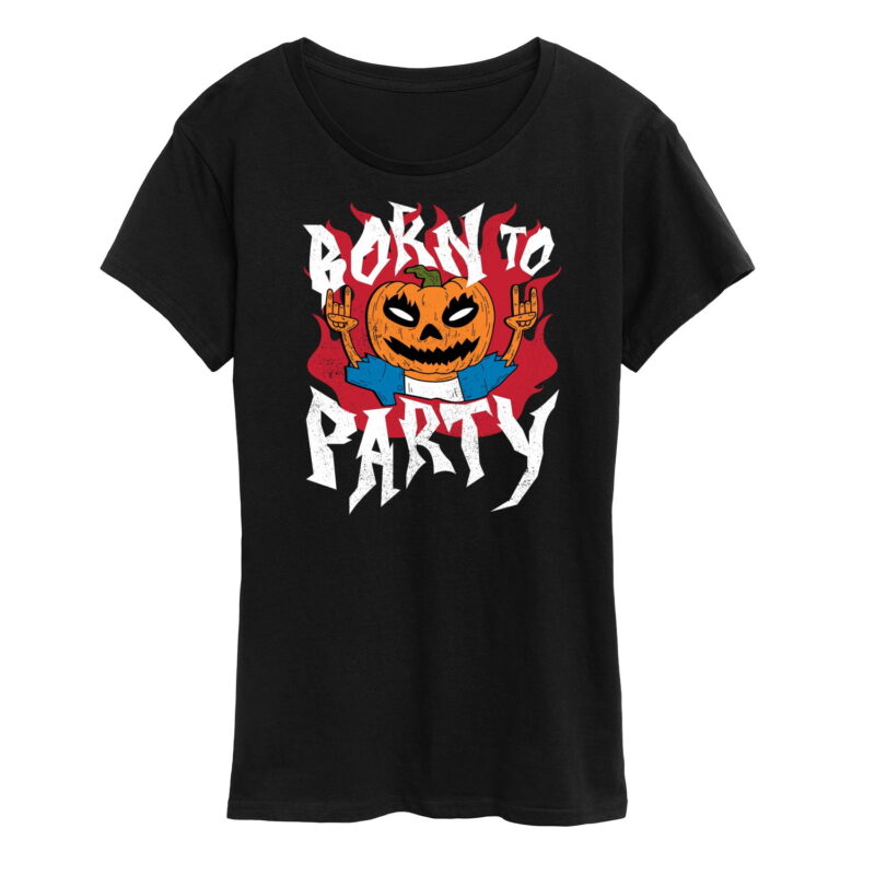 Born To Party Halloween Shirt Gifts for Women.jpg