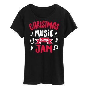 Christmas Music Is My Jam Shirt Gifts for Women.jpg