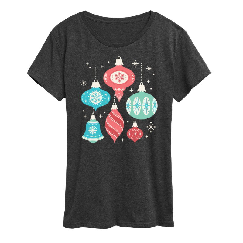 Christmas Retro Ornaments Shirt Gifts for Women.jpg