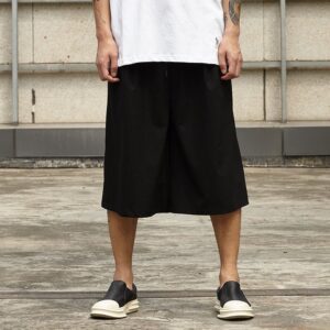 loose and versatile darkwear catwalk solid color casual pants mfysr.jpg