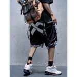 national tide darkwear camouflage loose two sided wearing functional style five point pants dk1rv.jpg