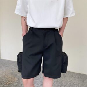 new straight barrel workwear 3d pocket high street trendy capris qduyg.jpg