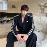 original korean version of the niche pressed strip cropped wide leg pants suits cpu6k.jpg